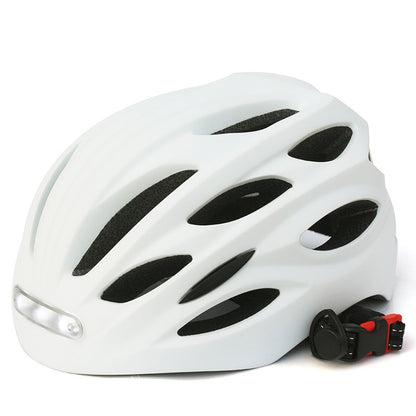 LED Lamp Cycling Bicycle Helmet With LED Tail Light